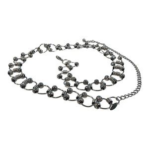 Metallic Ball and Chain Belt